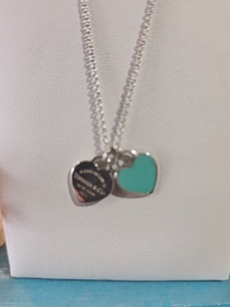 STLING SILVER TIFFANY 'RETURN TO TIFFANY' NECKLACE