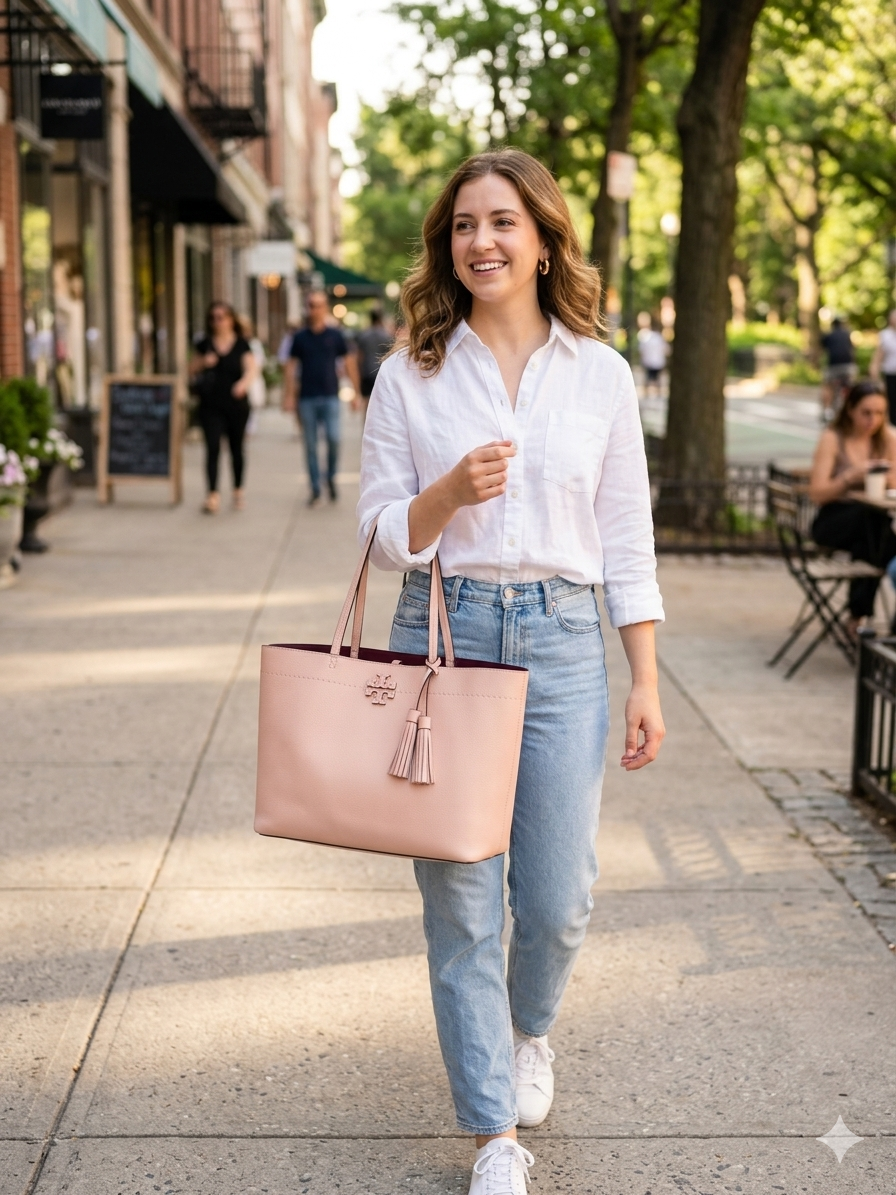 TORY BURCH MCGRAW TOTE