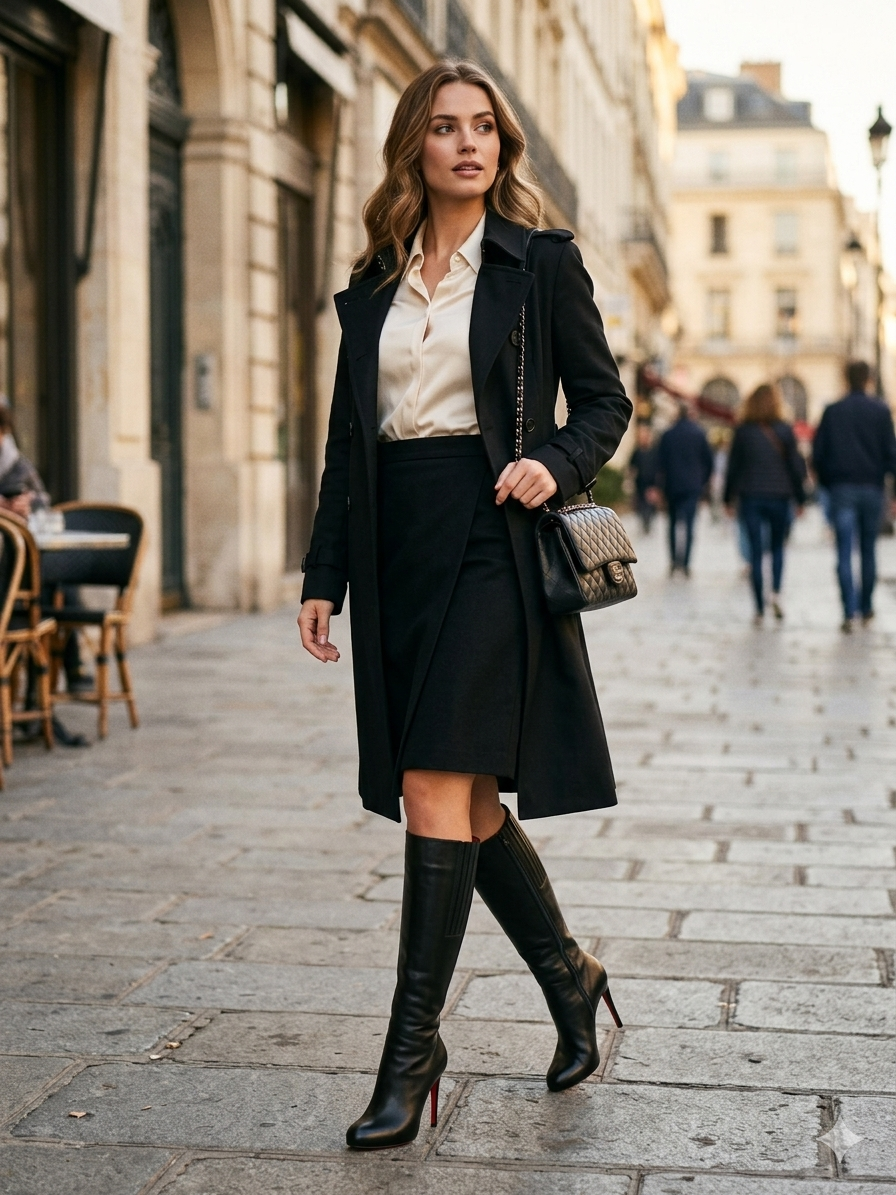 CHRISTIAN LOUBOUTIN FIFI BOTTA KNEE-HIGH boots