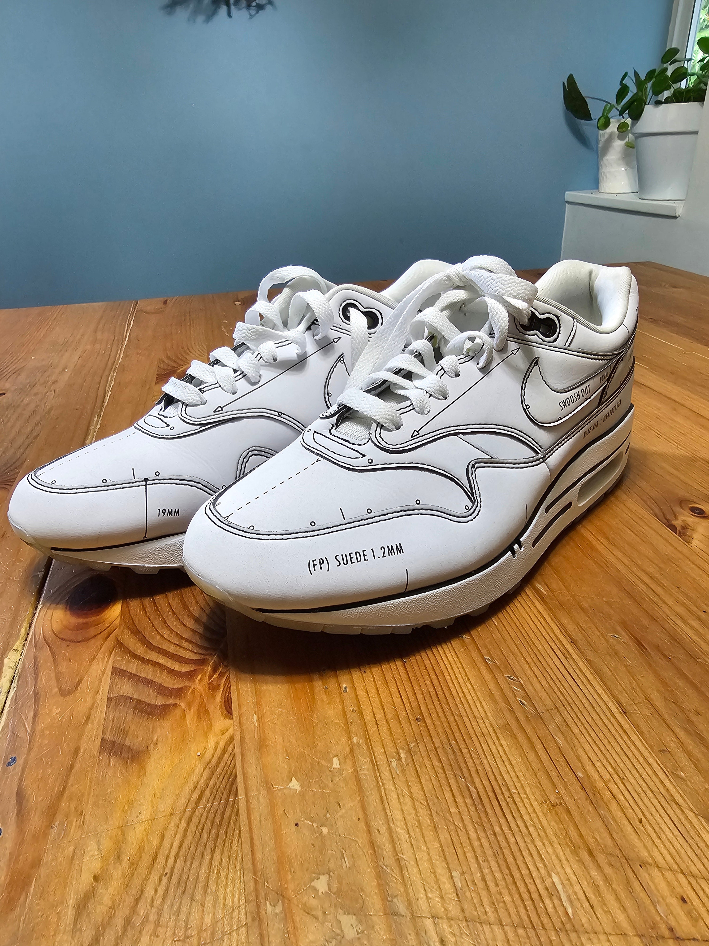 nike air max 1 sketch to shelf