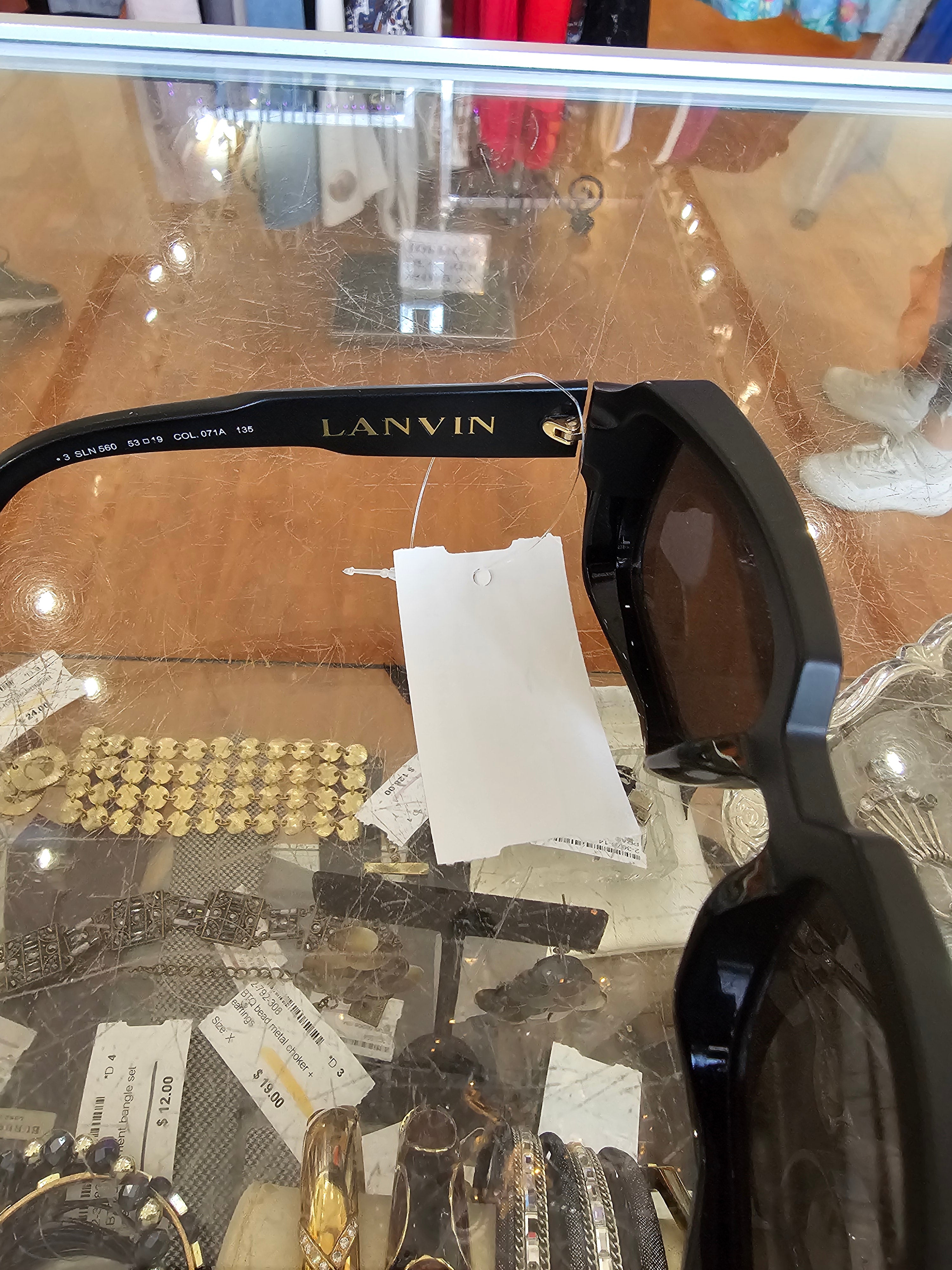Lanvin Maxi rectangle sunglasses