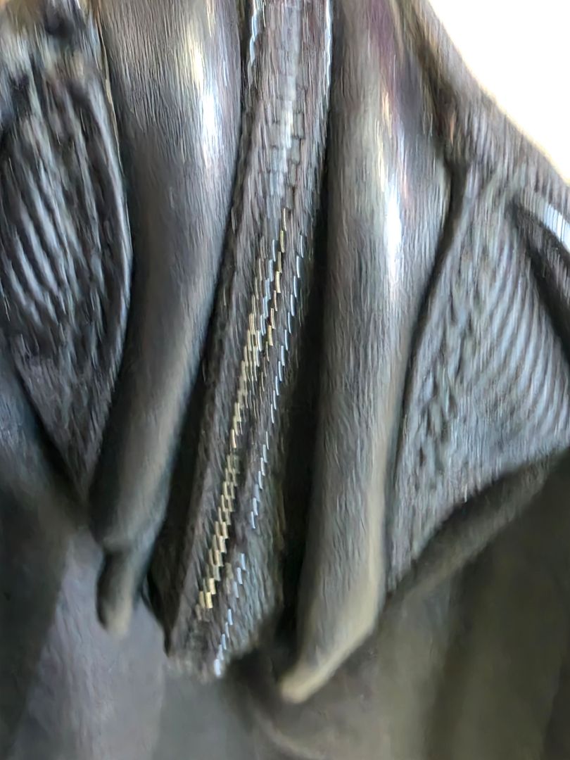 BLACK PEQUIN VINTAGE (90S) FENDI HAND BAG