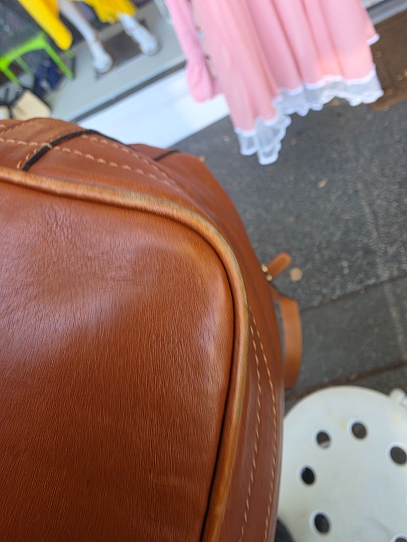 COGNAC VINTAGE  CELINE BAG (1988)