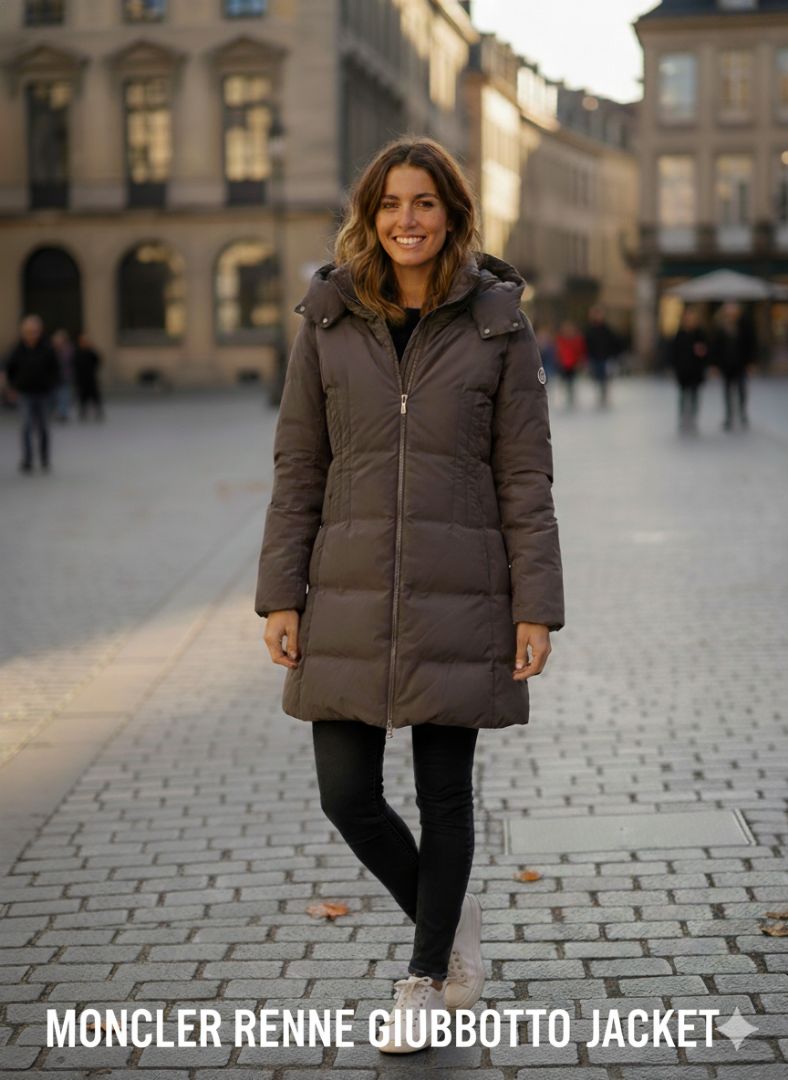 MONCLER RENNE GIUBBOTTO JACKET (AS IS)