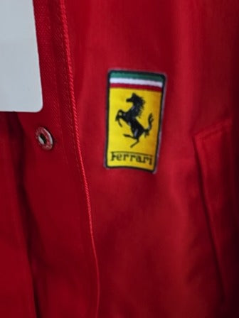 VINTAGE RED CERRUTI 1881 FERRARI TEAM JACKET