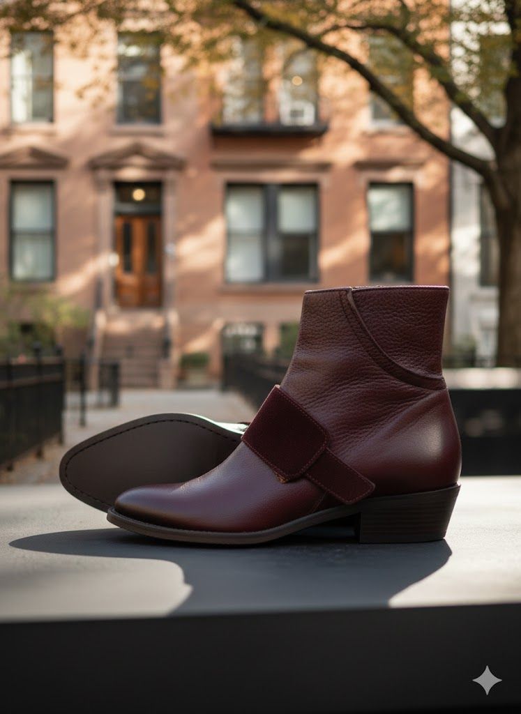 JOHN FLUEVOG ZIPPED ANKLE BOOTS