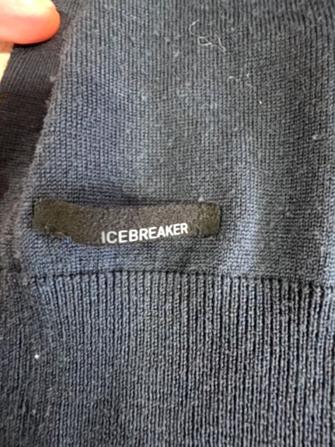 Icebreaker MERINO WOOL V-NECK SWEATER MENS