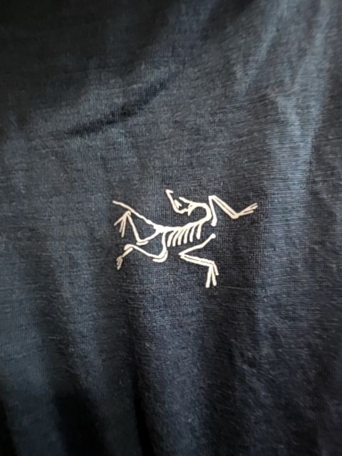 BLUE ARCTERYX T-SHIRT MENS