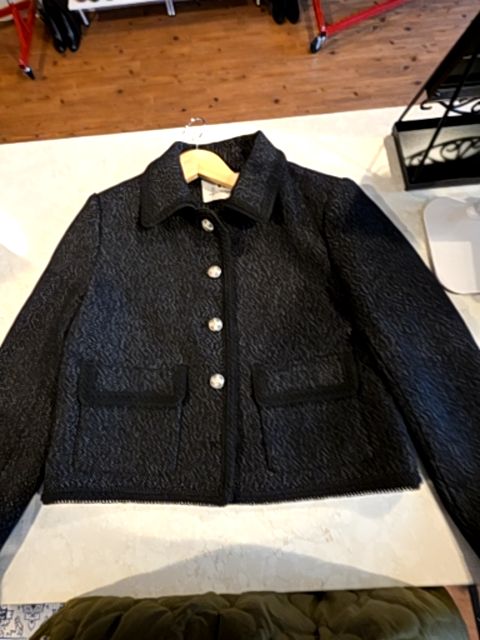 MY LITTLE BANANA CROPPED BLAZER