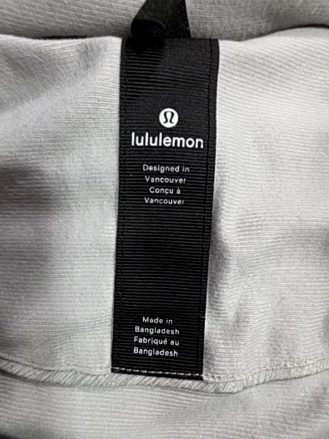 GREY LULULEMON DOWN JACKET