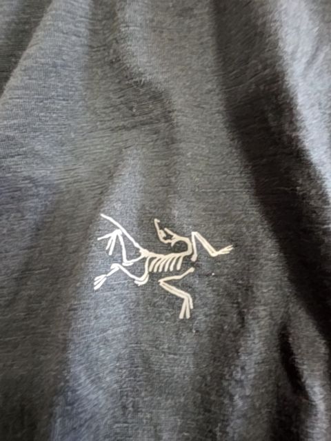 GREY ARCTERYX'CORMAC CREW' SHORT SLEEVE