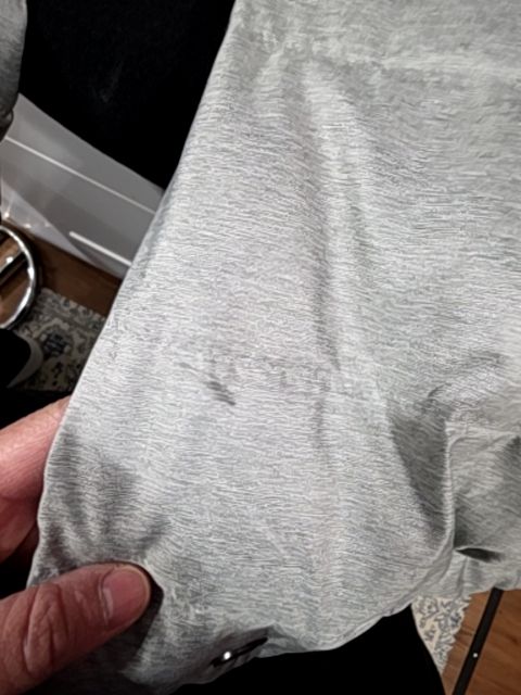 GREY LULULEMON DOWN JACKET