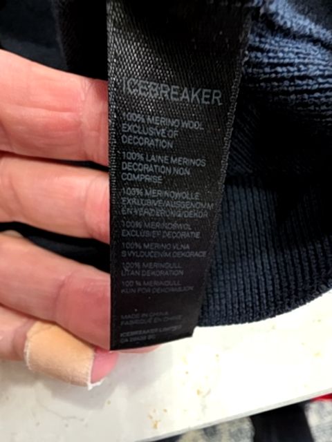 Icebreaker MERINO WOOL V-NECK SWEATER MENS