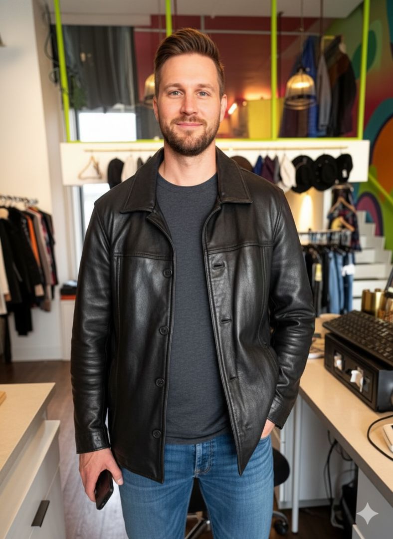 DENVER HAYES LEATHER JACKET