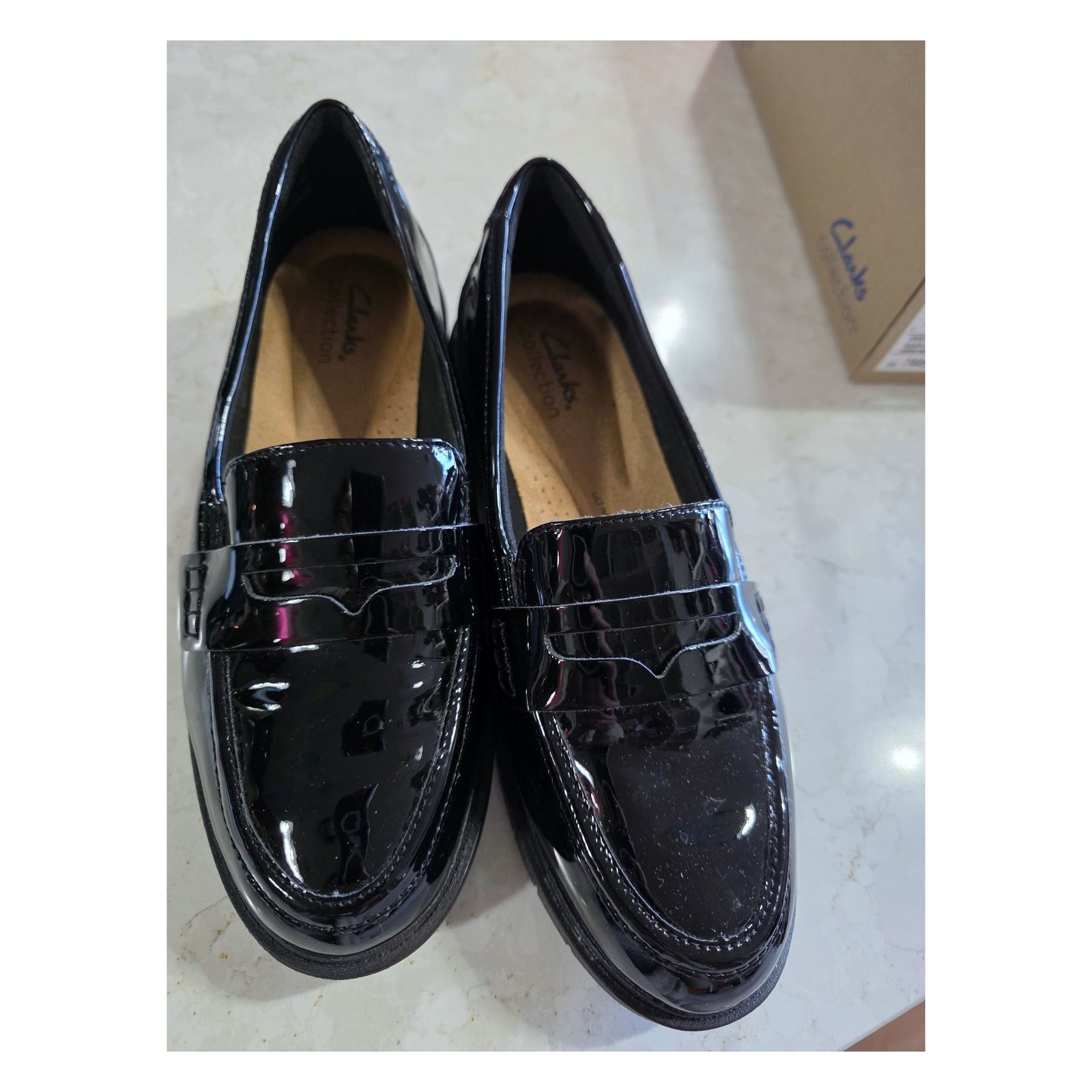 CLARKS WESTLYNN AYLA PATENT LOAFERS
