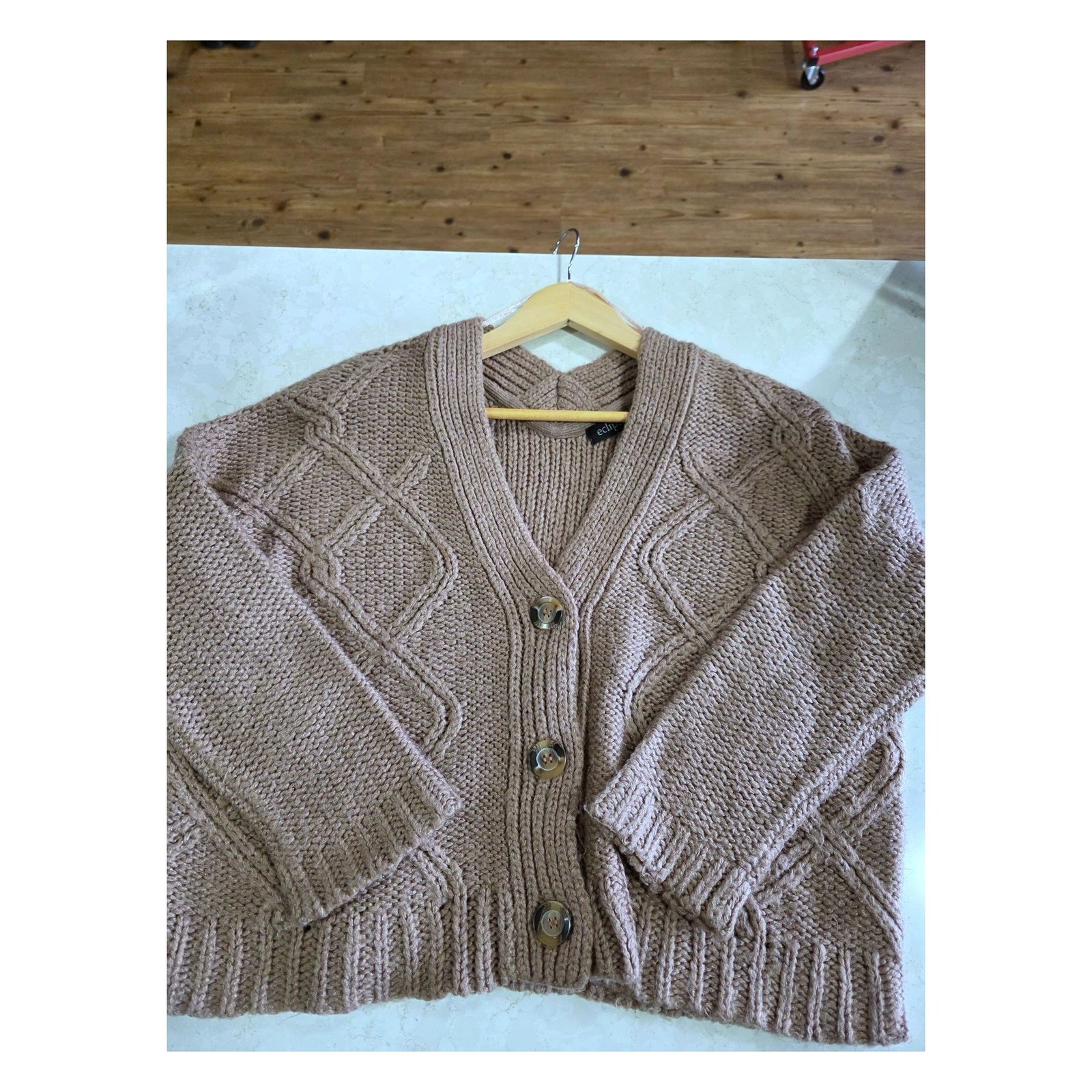ECLIPSE CABLE KNIT CARDIGAN