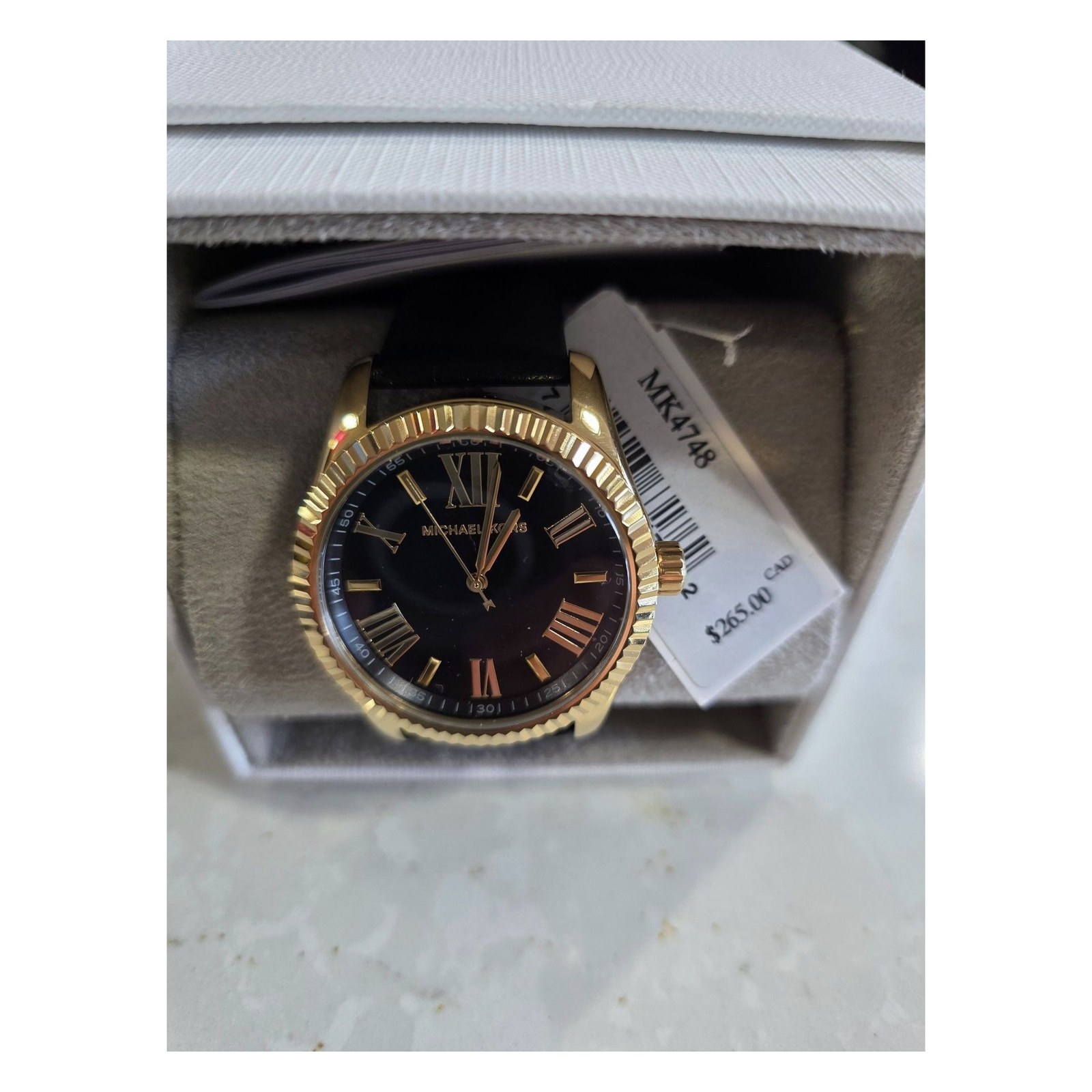 MICHAEL KORS MK4748 GOLD TONE WATCH