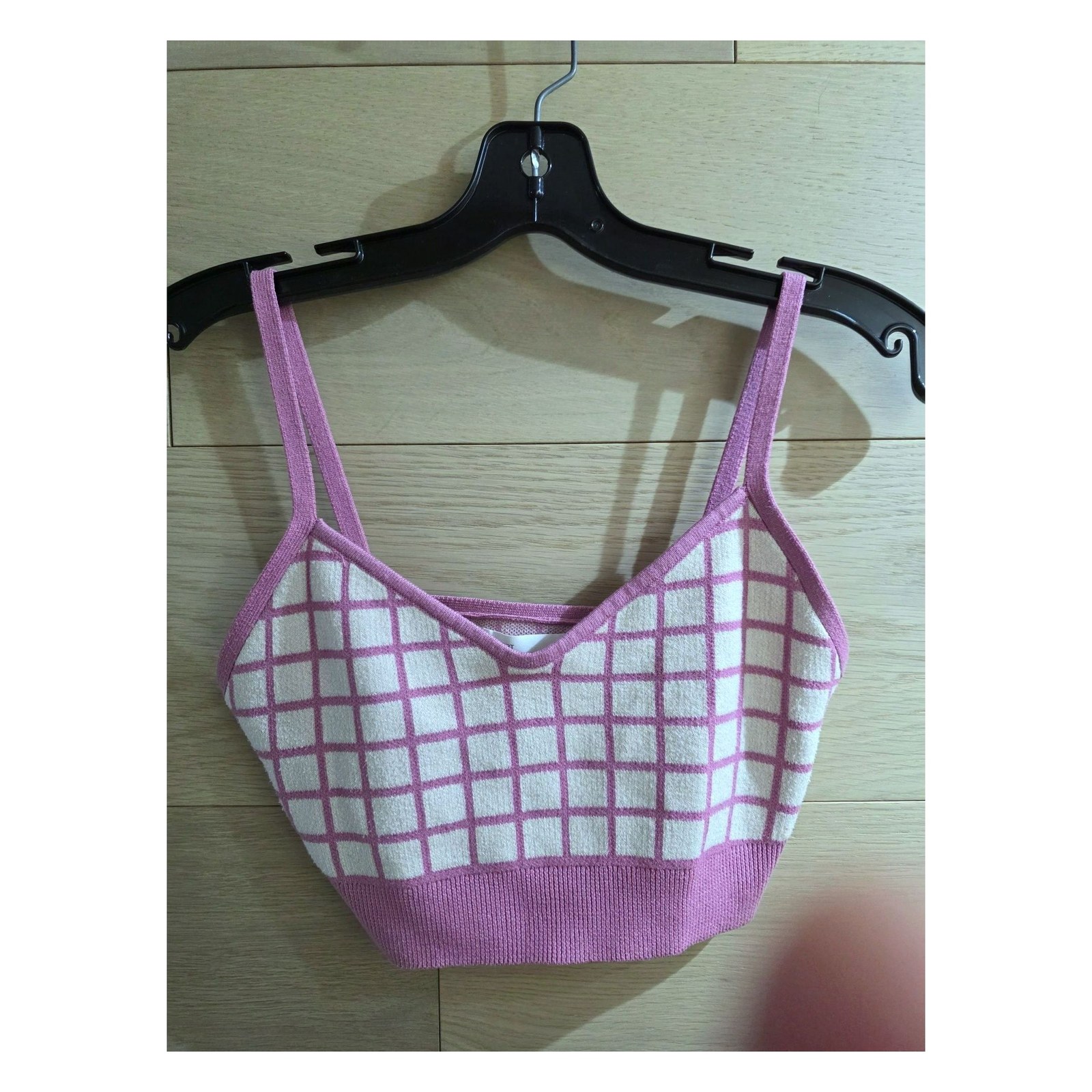 OAK + FORT KNIT CROPPED TANK TOP