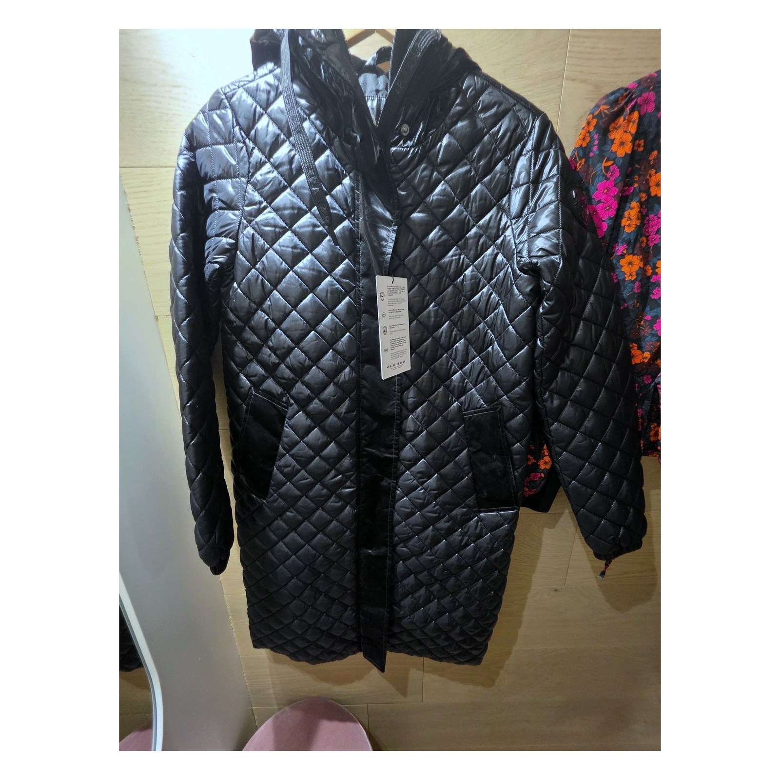 PAJAR CANADA QUILTED HOODED COAT