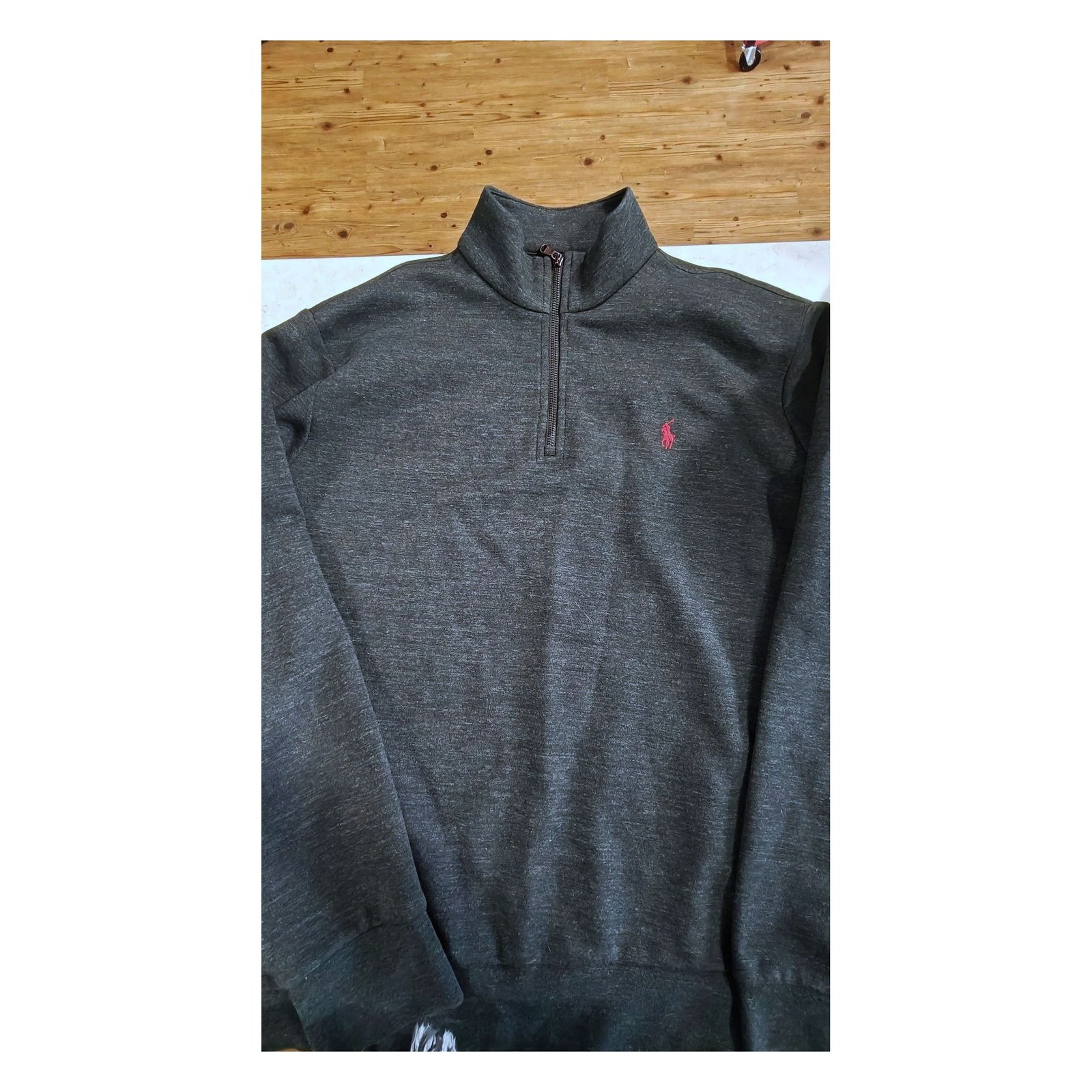 Men's Grey POLO RALPH LAUREN Half Zip Sweater