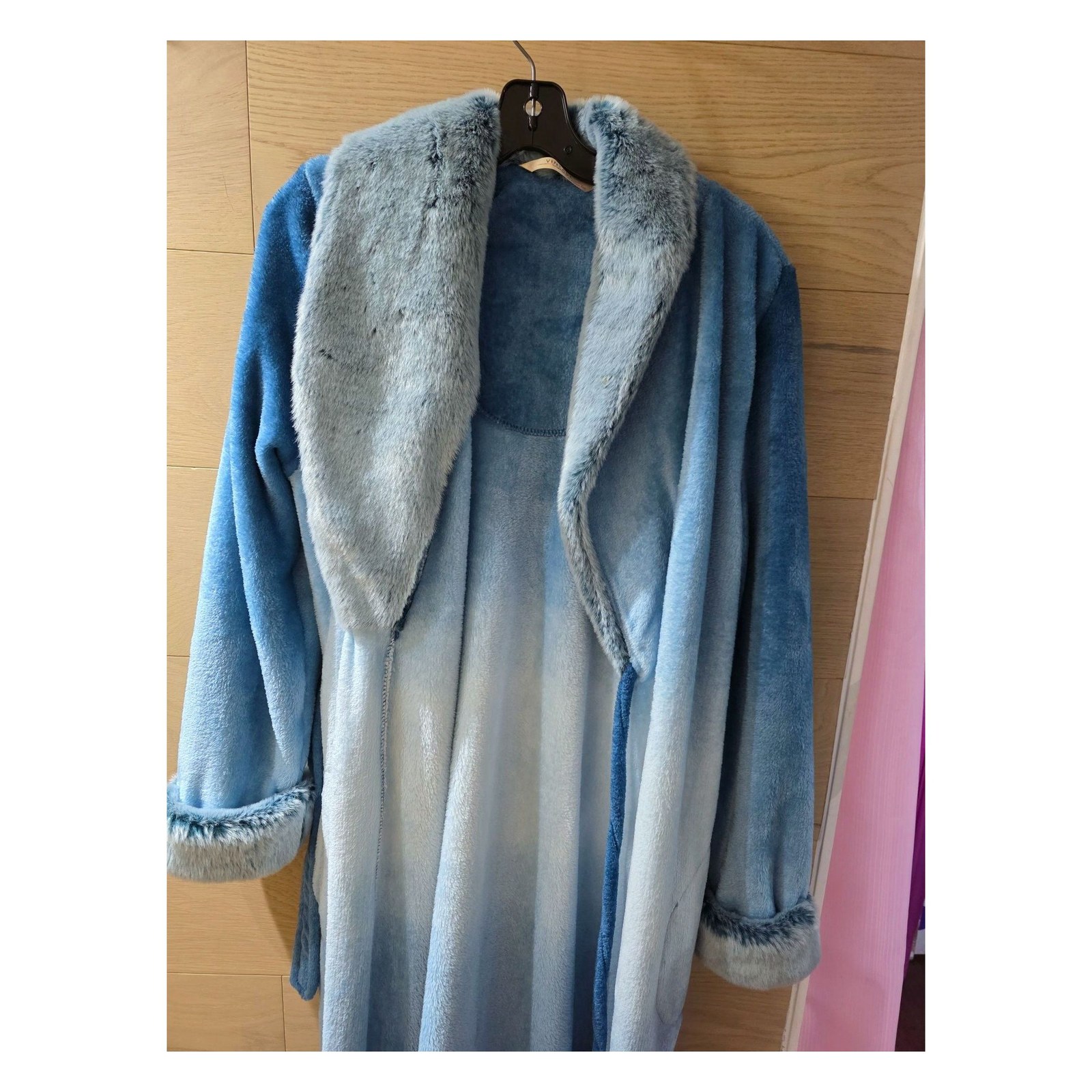 Vintage Fizzy Robe Blue