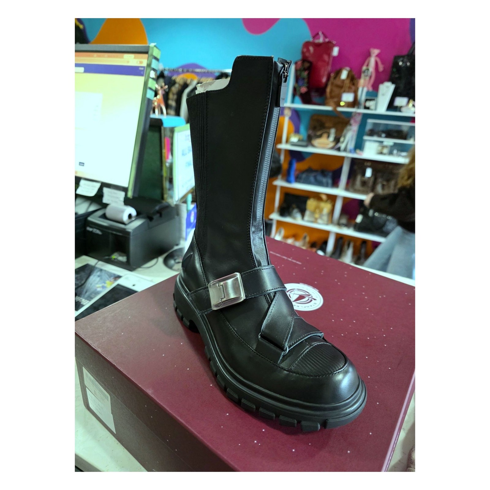FLUEVOG STARFLEET ACADEMY RECRUIT BOOTS BNIB