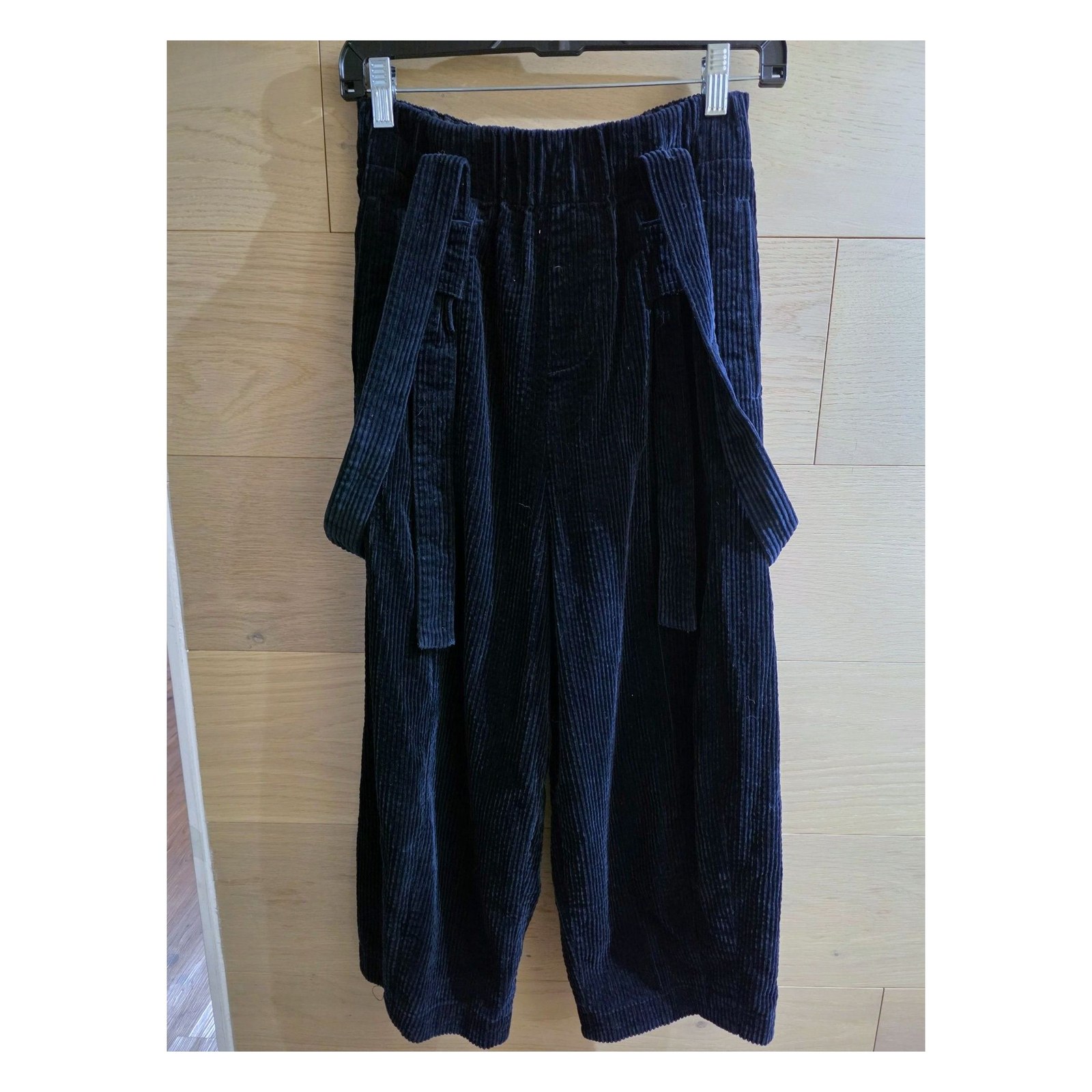 BROADCAST CORDUROY WIDE LEG PANTS