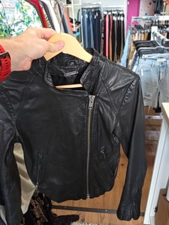 LINE LAMBSKIN BIKER JACKET