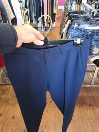 BLUE ZARA MEN'S SLACKS