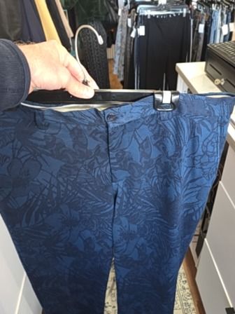 BLUE ETRO DRESS PANTS