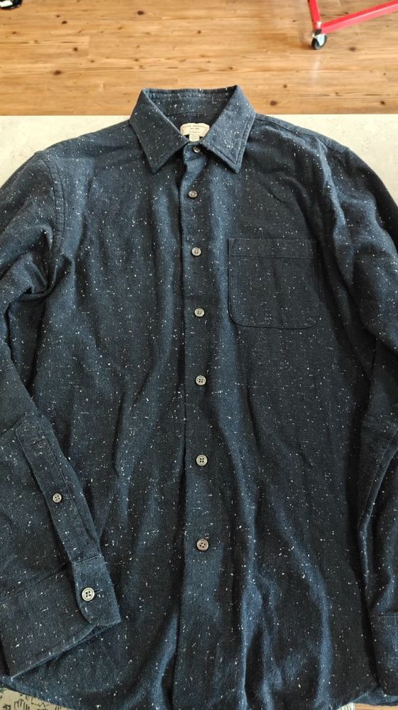 MEN'S BLUE CLUB MONACO Button Up