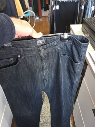 BLACK ZEGNA JEANS