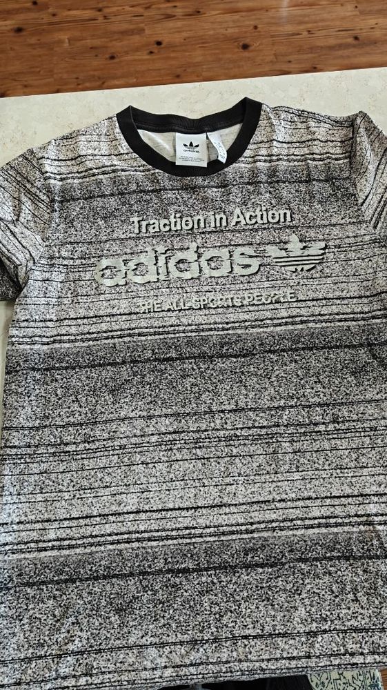 MEN'S GREY ADIDAS TSHIRT