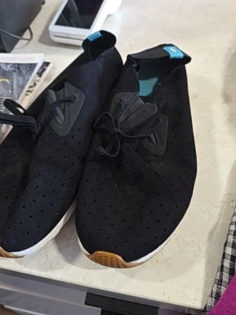 BLACK NATIVE MEN'S SOFT SHELL SNEAKERS