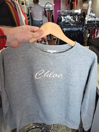 GREY CHLOE SWEATSHIRT (AS IS)