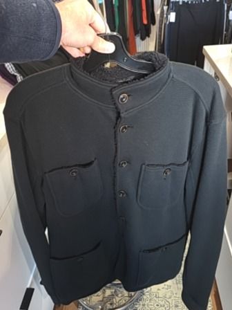 BLACK JOHN VARVATOS TEXTURED JACKET