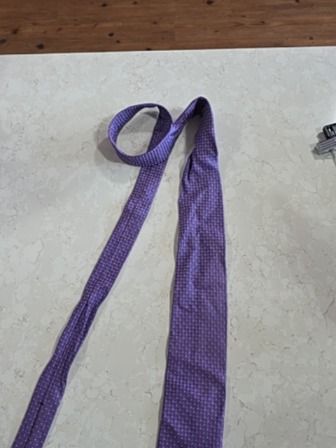 LAVENDER CALVIN KLEIN TIE