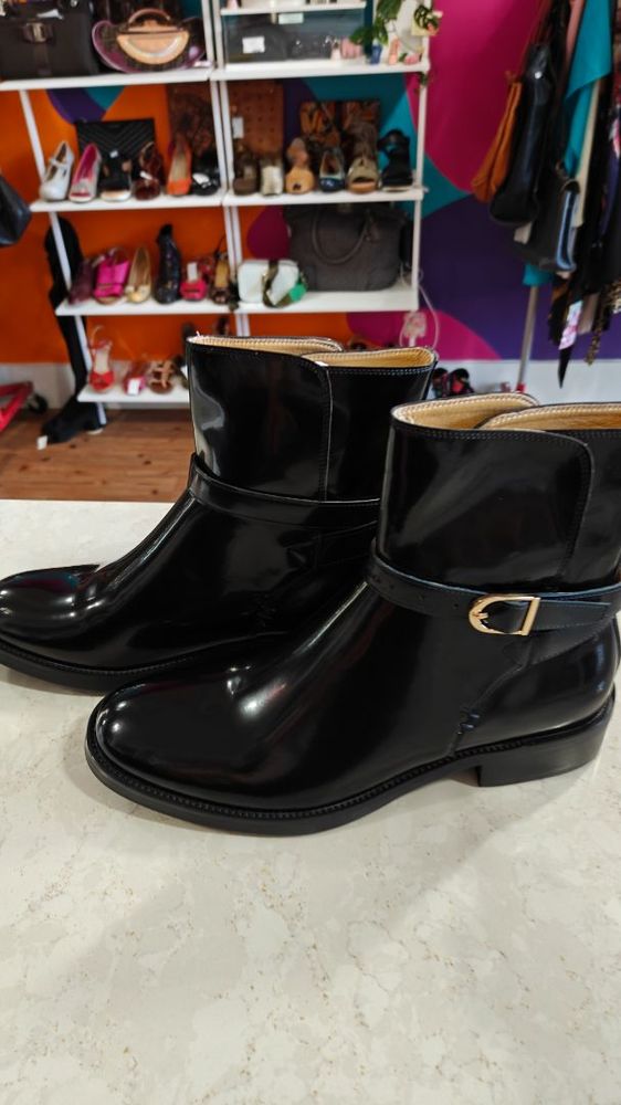 MEN'S BLACK BTQ BOOTS