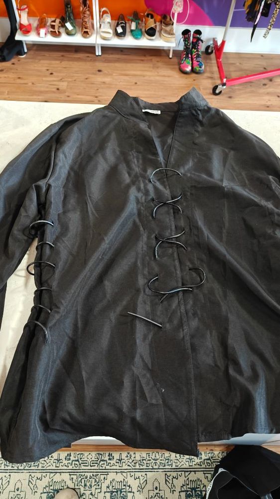 BLACK OKAY WEAR MEN'S TOP