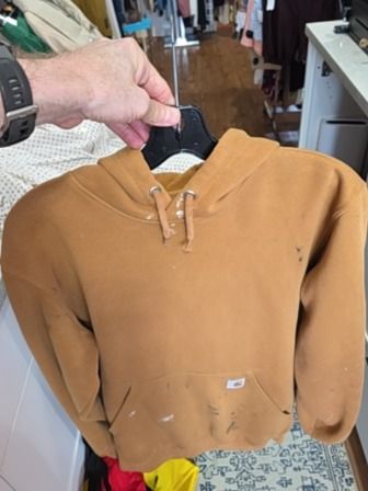 CARHARTT DISTRESSED HOODIE