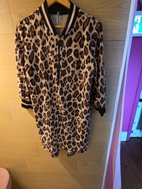 Imperial tunic leopard long sleeve