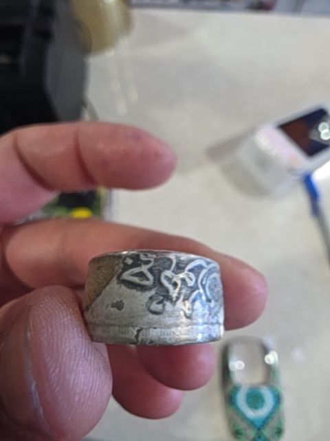 lots of etching inside and outside 925 pretty sure