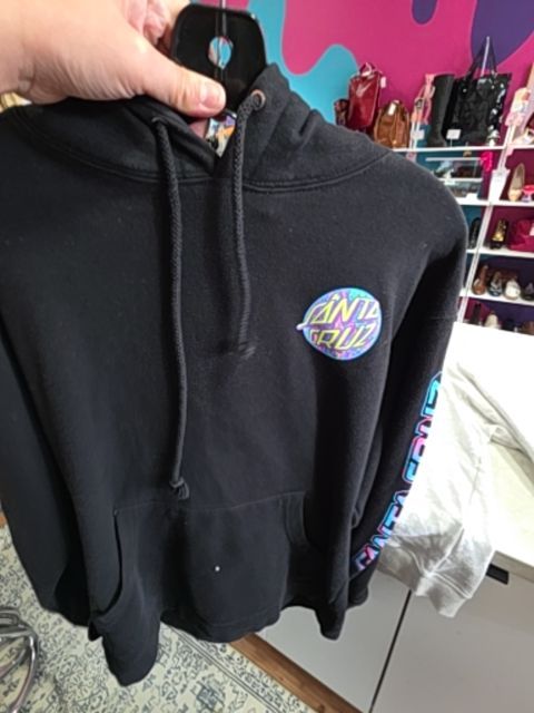 SANTA CRUZ BLACK HOODIES