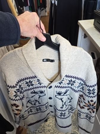 BEIGE LE 31 CARDIGAN