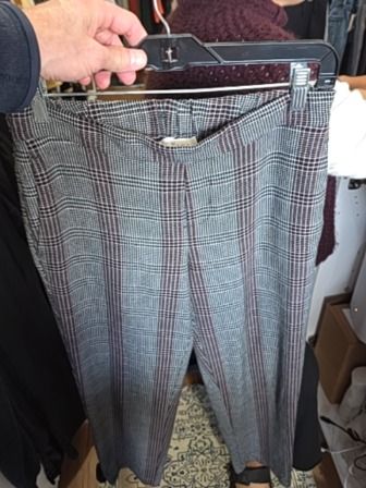 GREY WAIF PLAID  PANTS