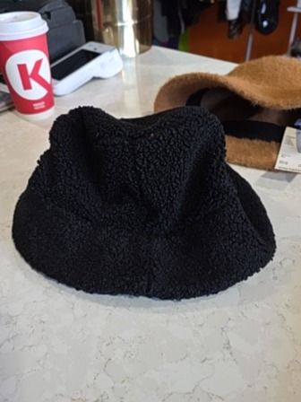 BLACK ARDENE BUCKET HAT