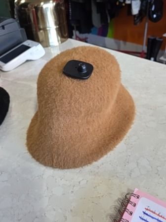 LIGHT BROWN URBAN BUCKET HAT