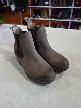 TAUPE BUENO CHELSEA BOOTS
