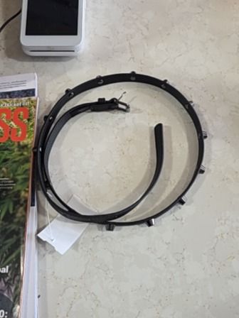 BLACK H&M BELT