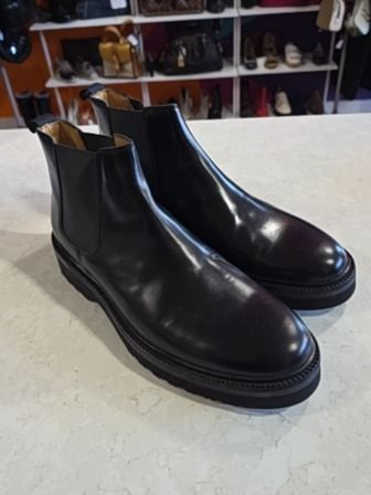 BLACK PARADIGMA MEN'S  CHELSEA BOOTS